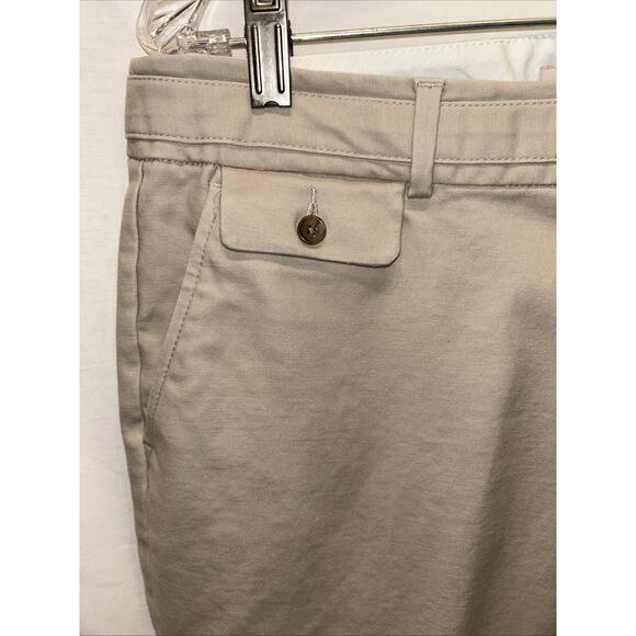 Banana Republic Ryan Fit Pants Womens 10 Tan Career Boot Cut Pockets career wear - Picture 4 of 13